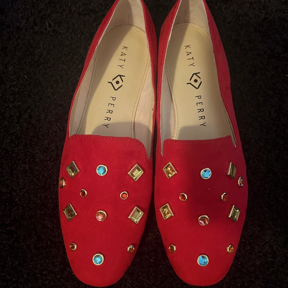 Katy Perry Red Flats